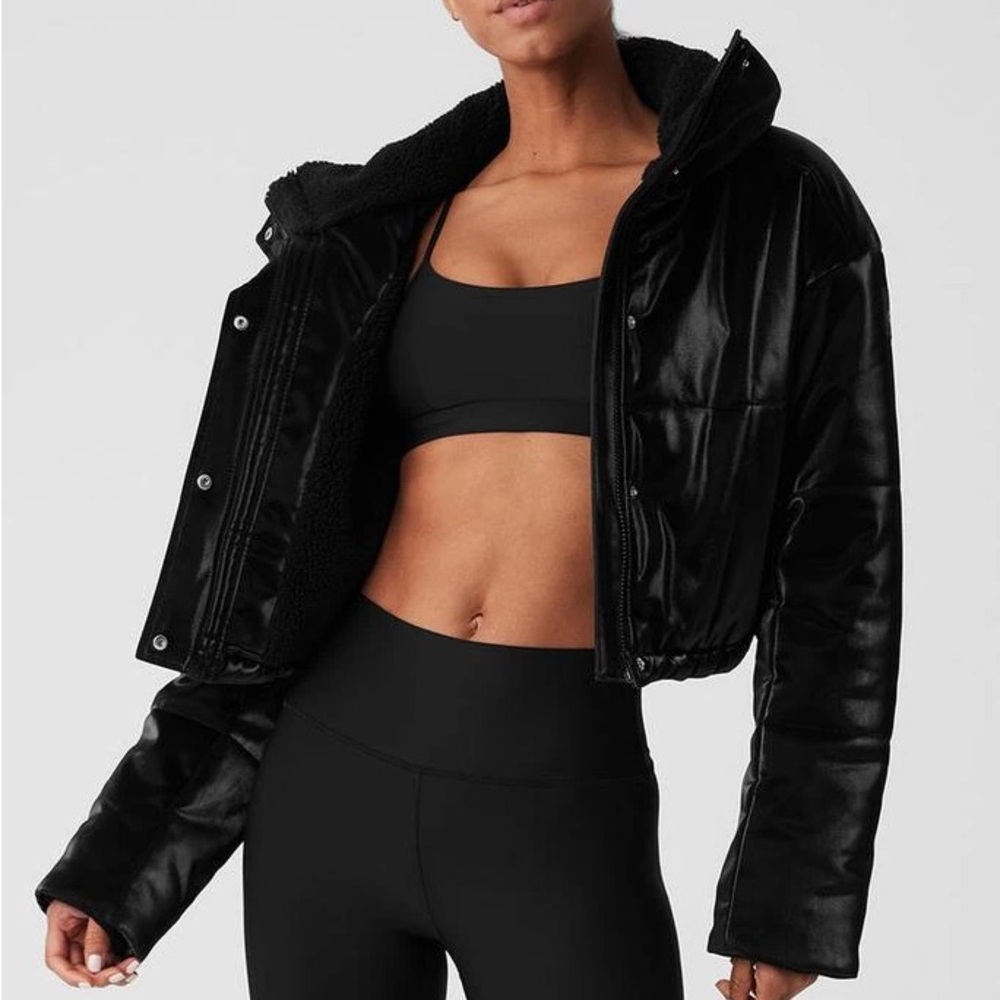 Alo Orion Cropped Puffer Jacket